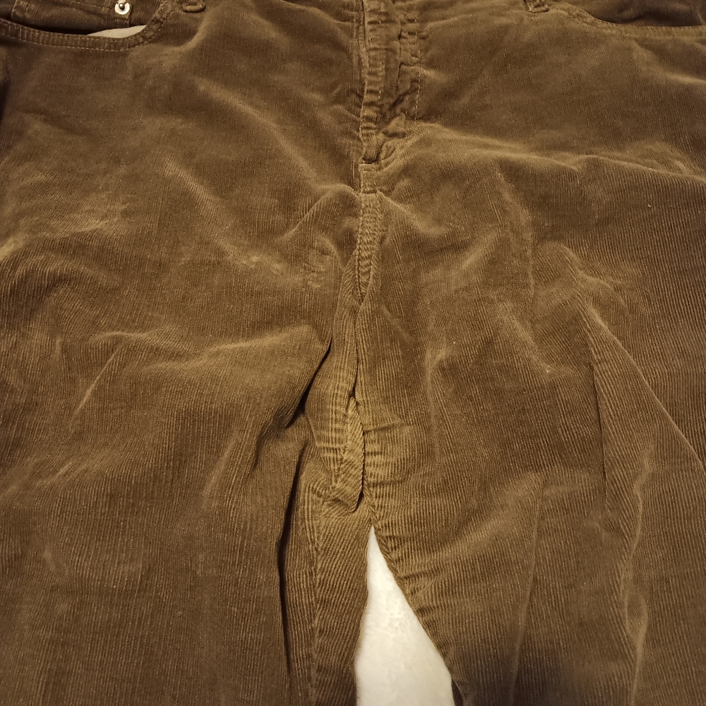 Peruvian Connection lots life left Tag Says 16 - Fits 20 Soft thin corduroy